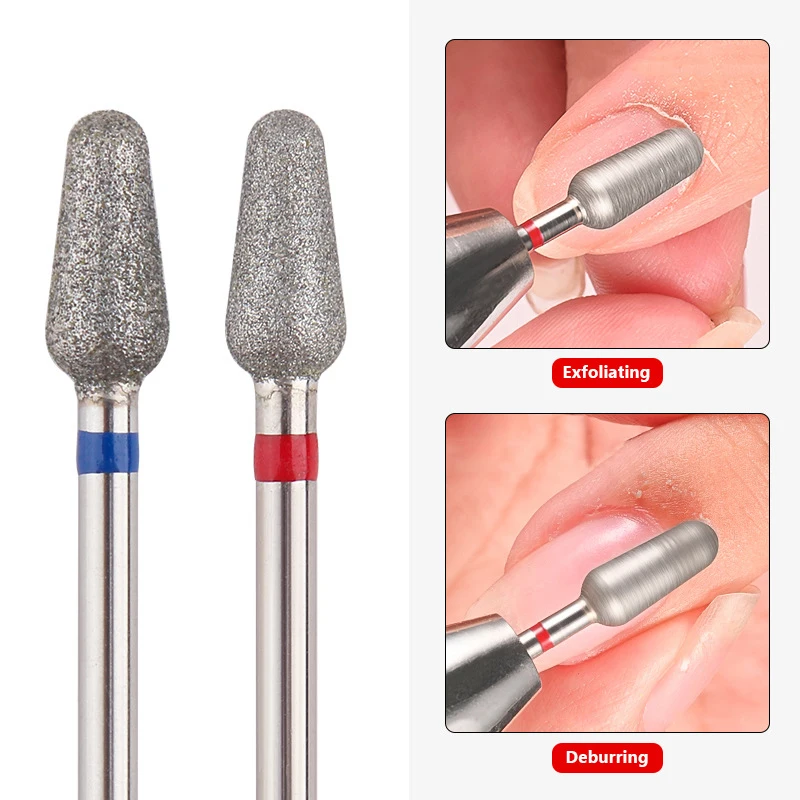 Nagelkegel Tip Draagbare Emery Boor Bits Elektrische Cuticula Schoon Roterende Voor Manicure Pedicure Slijpen Hoofd Schuurmachine Polijstgereedschap