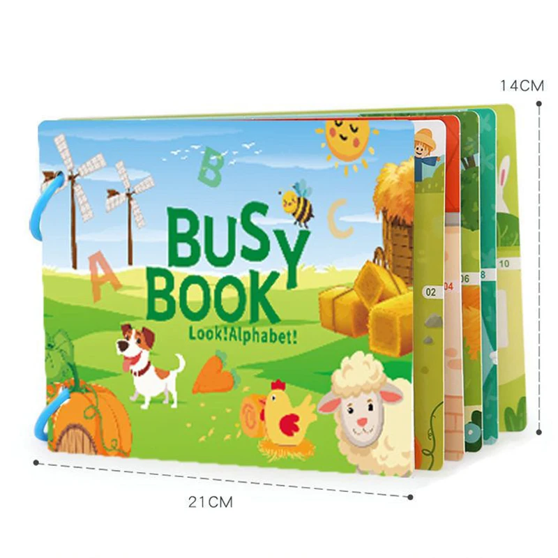 الأطفال مشغول كتاب مطابقة ألعاب الأرقام والحروف الحيوانات المركبات الديناصورات ملصقات كتاب أنشطة التعلم التفاعلي TMZ