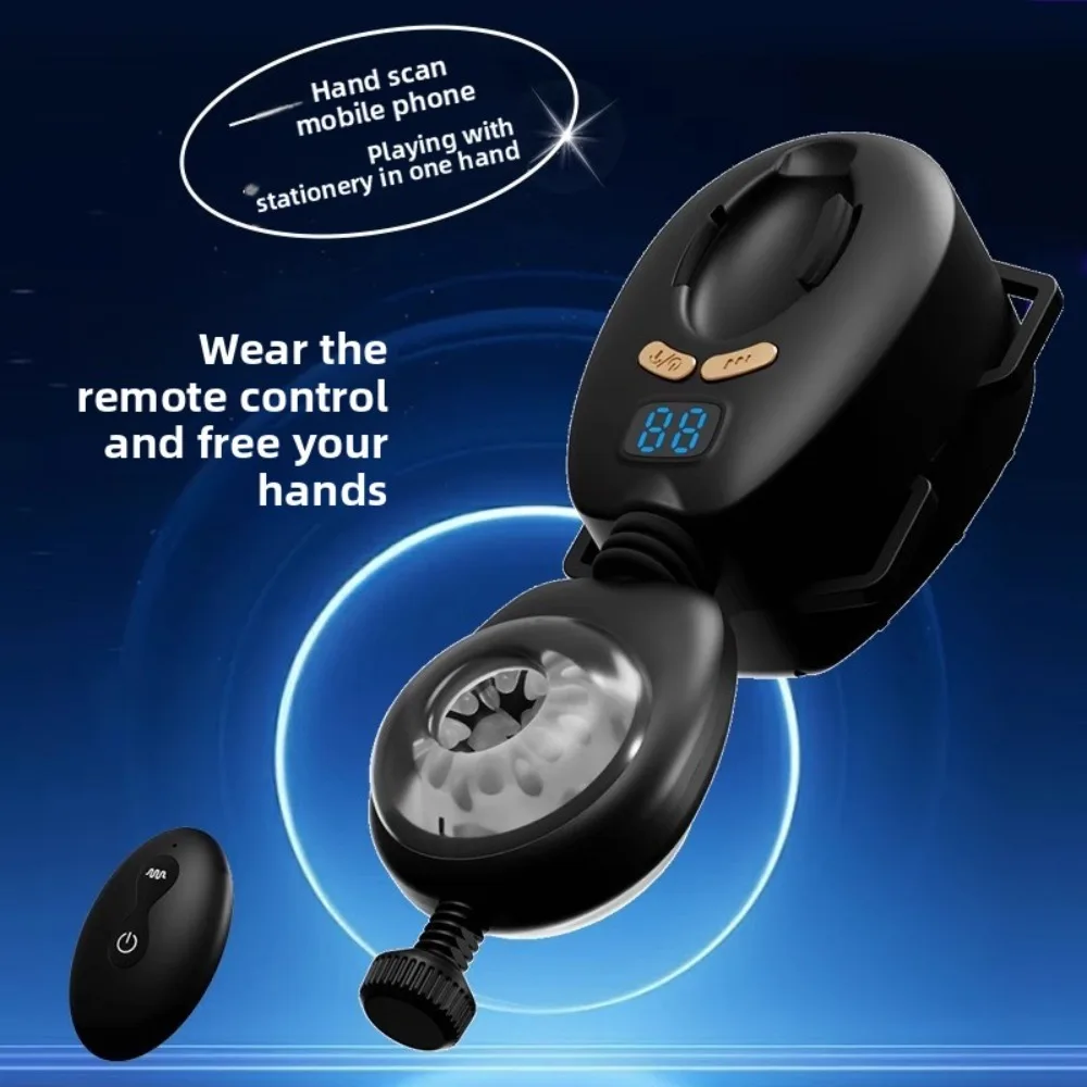 جهاز استمناء ذكر سوينغ آلي يمكن ارتداؤه جهاز استمناء تهتز للرجال مهبل جيب ألعاب جنسية للبالغين #4