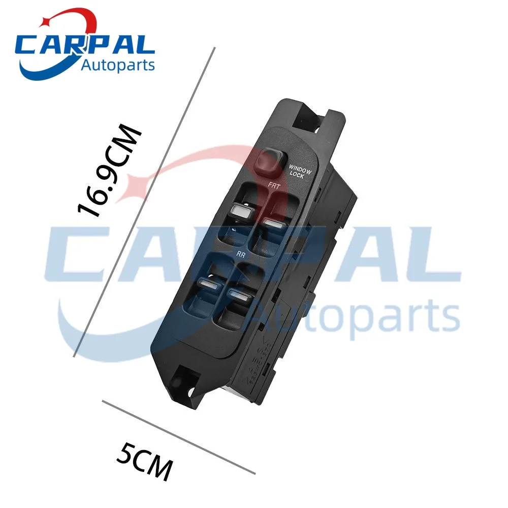 96179137 96210779 96179136 Front Left Master Power Window Switch For Daewoo Lanos Prince Cielo Daewoo Nexia N100 N150 Saloon