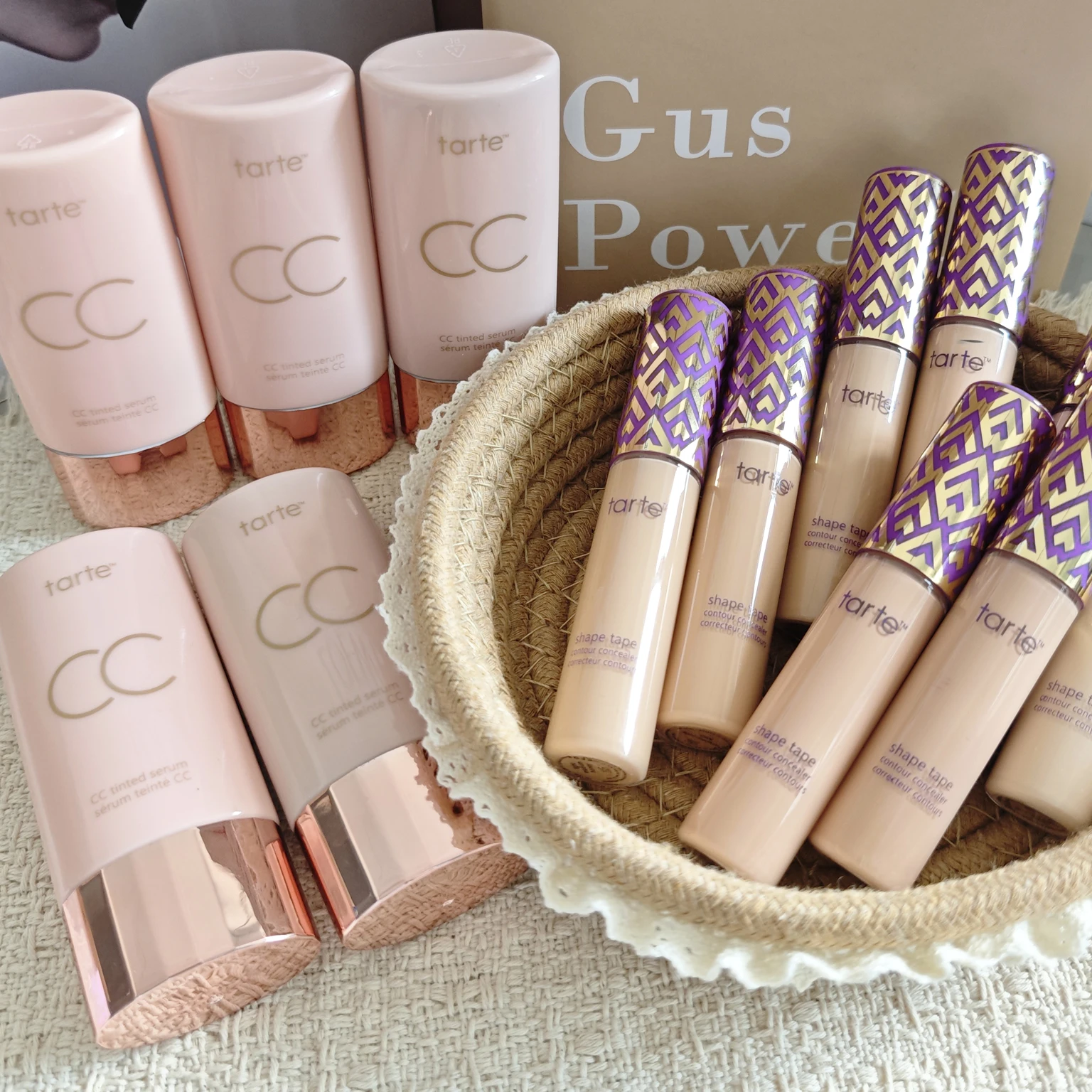 Tarte CC Tinted Serum Color Correcting Tinted Serum Self Adapt Skin Tone Natural Highlight and Shadow Makeup Lasting Coloring