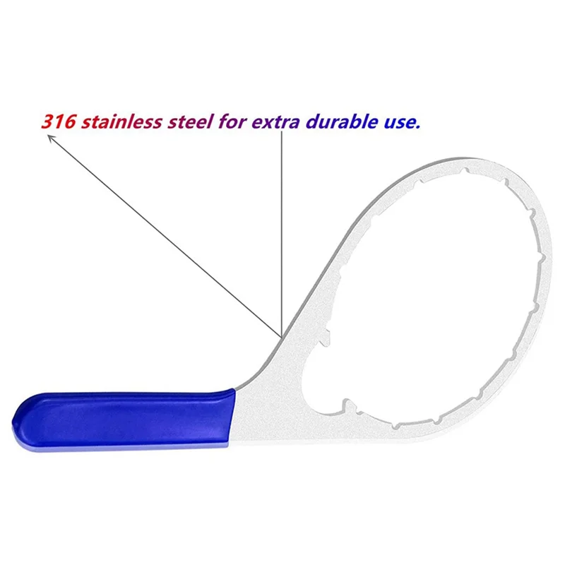 

BHBD-2X Fuel Filter Wrench 380134 382 Fuel Water Separator, 6 Inch Colar/Vent Cap Wrench For Trucks Freightliner Kenworth