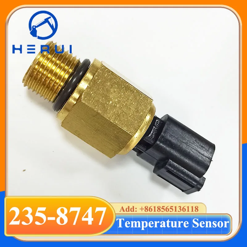 

235-8747 2358747 Coolant Temperature Sensor for 414E 424D 416E 420D 432E 442D 420E 442E 434E 422E 432D 444E 428D 416D