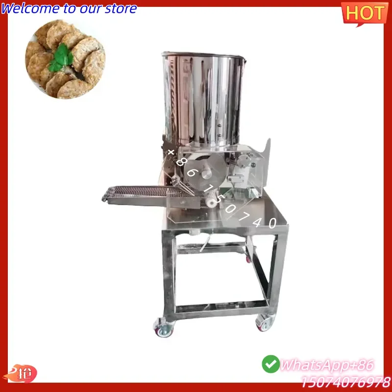 2026 Fish Meat Pie Forming Machine Automatic Hamburger Patty Maker Industrial Pie Molding Machine