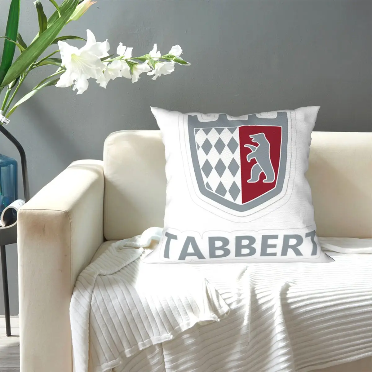 Tabbert Logo Square Pillowcase Pillow Cover Cushion Zip Decorative Comfort Throw Pillow for Home Living Room