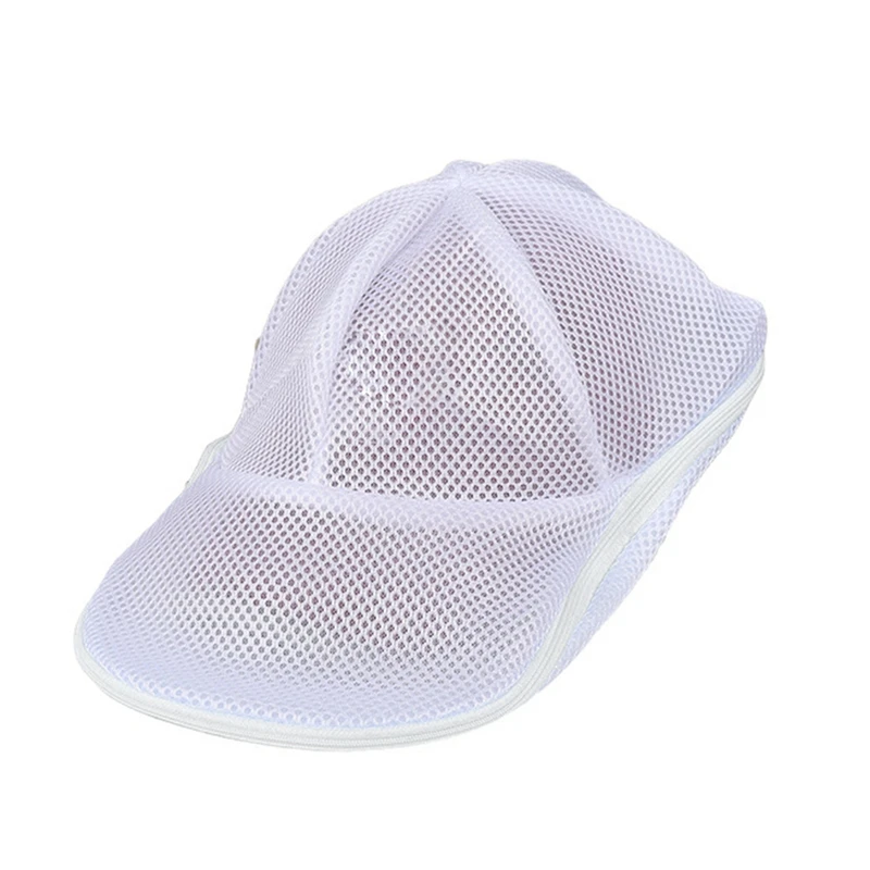 

Simple Hat Wash Protector Baseball Cap Cleaner Laundry Bag Wash Hat Bag Washing Machine Mesh Bag New 2Pcs,White 35X13x22.5CM