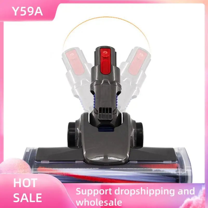 

Y59A 2X Floor Head Roller Brush For Dyson V7 V8 V10 V11 Vacuum Cleaners Parts Rotatable Vacuum Attachment