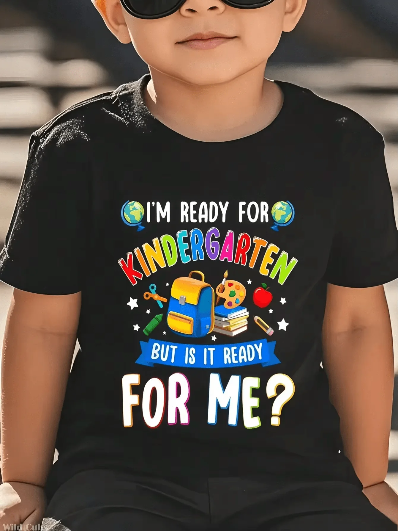Cute Style For Both Boys And Girls Family Matching Shirts I Am Ready For Kindergarten But Is It Ready For Me Back To School Gift