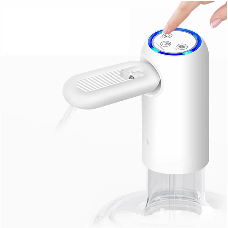 

A98I-Складной диспенсер для воды с зарядкой через USB для бутылки на 5 галлонов — электрический водяной насос для бутылок на 5 галлонов в комплекте
