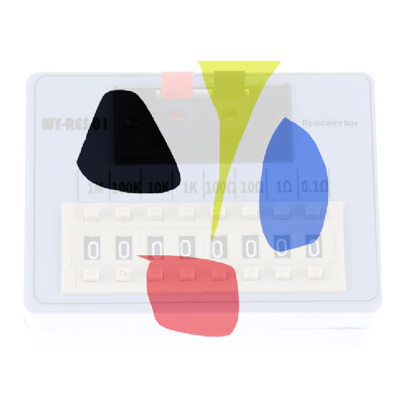 WY-RES-01 Resistance Box Pocket Resistance Box, Dial Programming Resistance Box For Electrical Equipment Tool Accessory