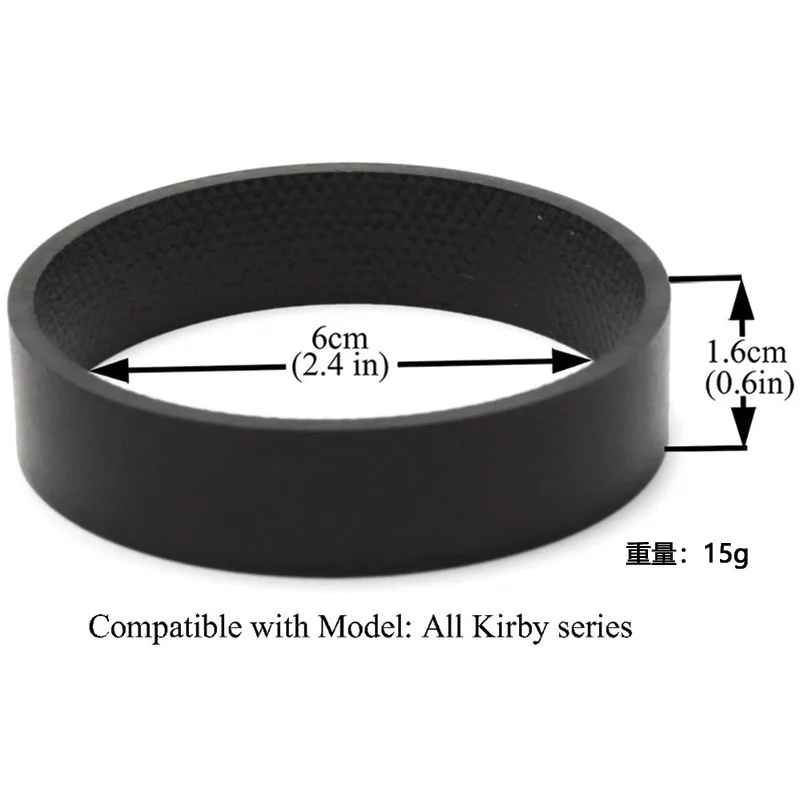 High Strength Rubber Vacuum Belts for Kirby All Models Universal Fit for Kirby G3 G4 G5 G6 G7 G8 G9 G10 Vacuum Cleaner Parts
