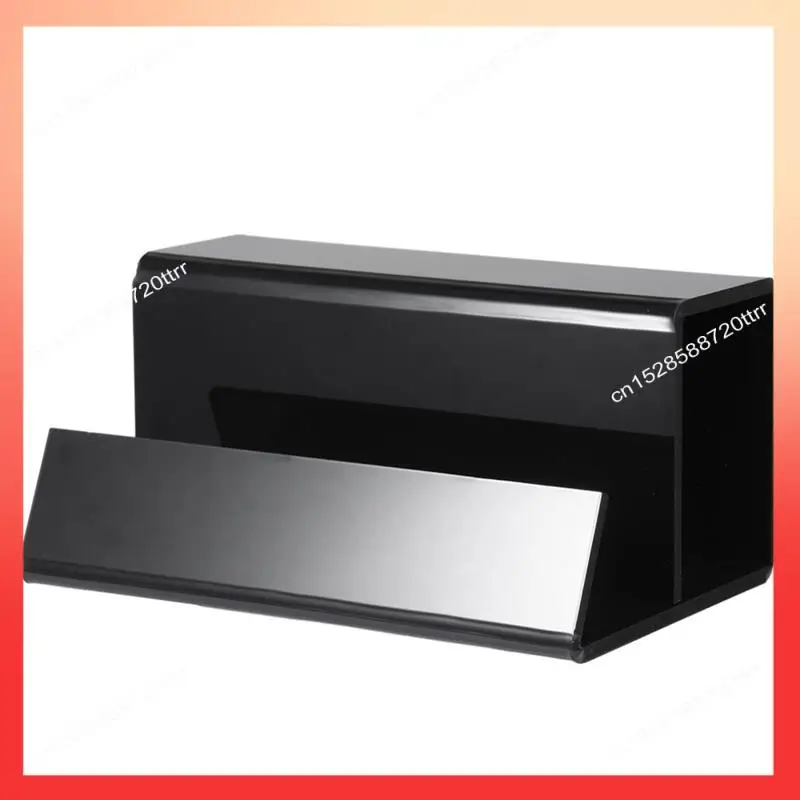 ABNR Черная виниловая подставка для пластинок, акриловый держатель для виниловых пластинок, набор для альбомов и декора для пластинок для любителей виниловых пластинок