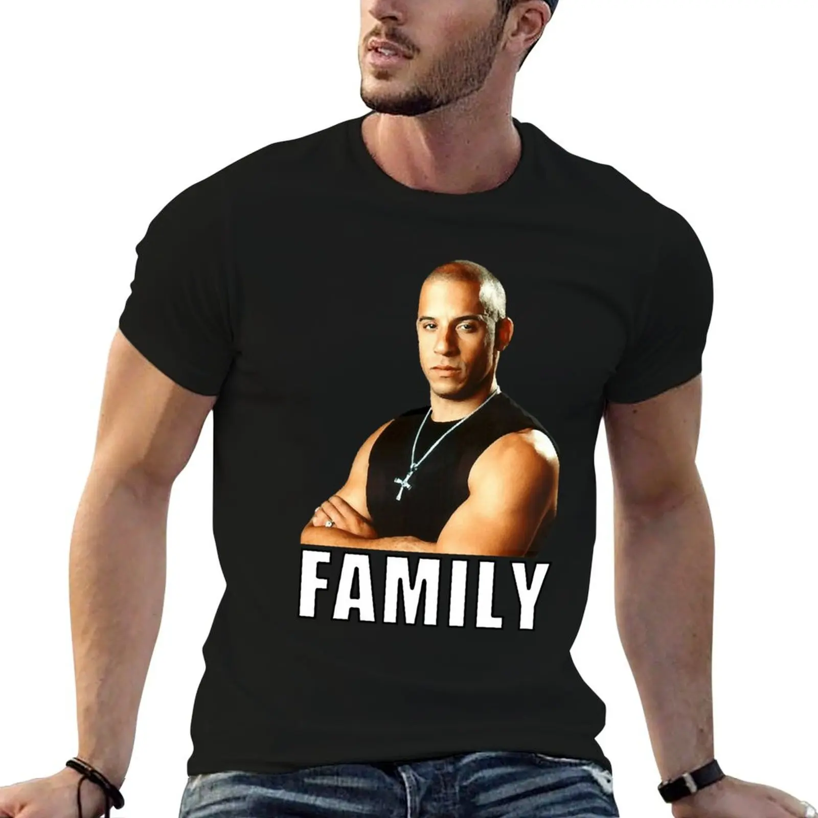 

Dom Toretto Funny Man T-Shirt t shirts cotton 100% t shirt men 100% cotton luxury brand T-Shirt