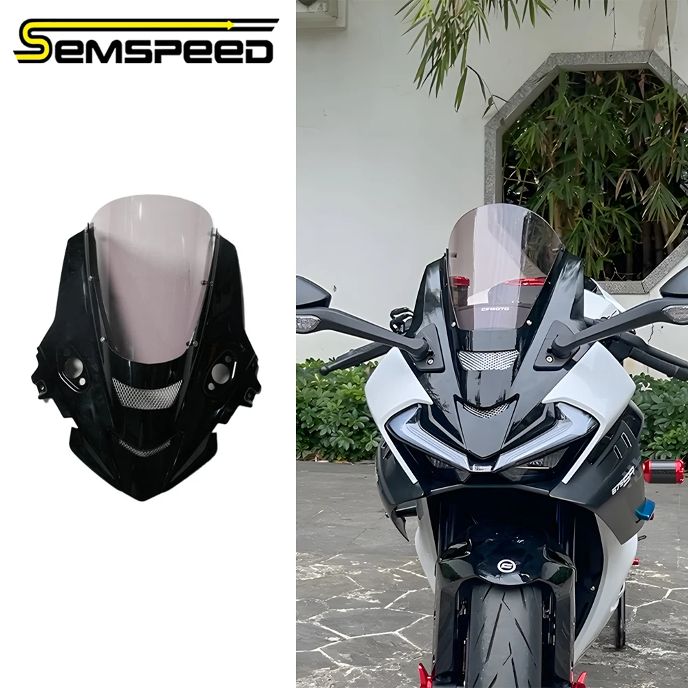 

Sport Racing ABS Windscreen Motorcycle Street Bike Dirt Bike For CFMOTO 675NK 675SS 675SR-R Motorcycle Accessories