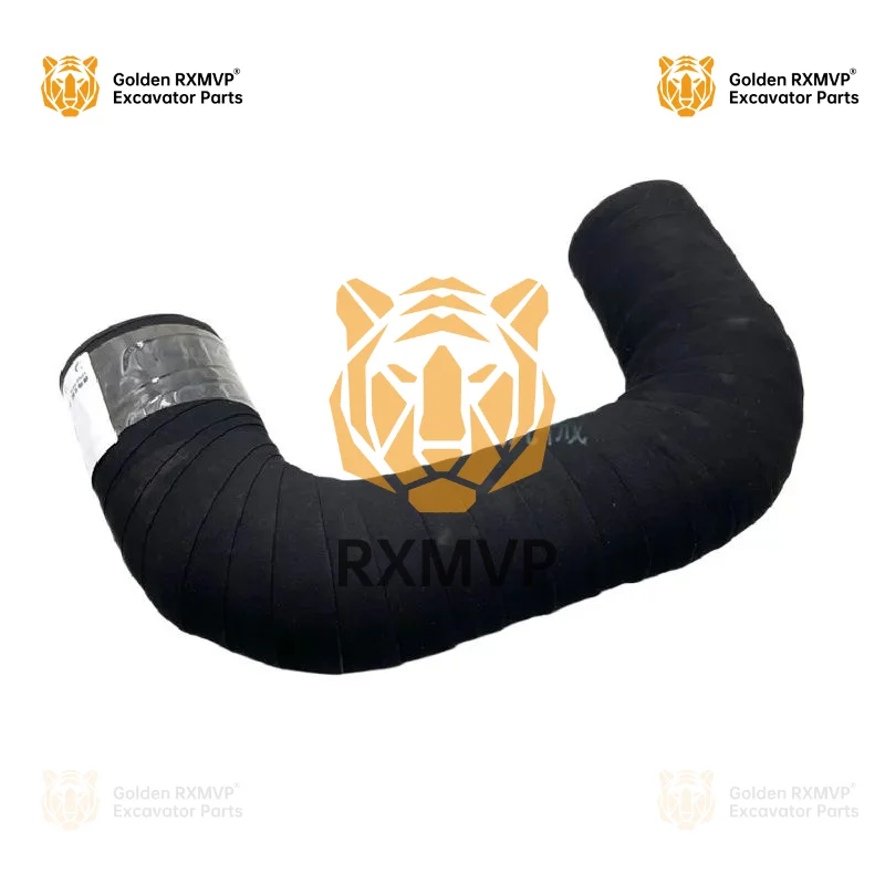 For Kobelco SK kx120-5/120-6 turbocharger intake pipe air filter intake pipe U-shaped intake rubber hose excavator accessories