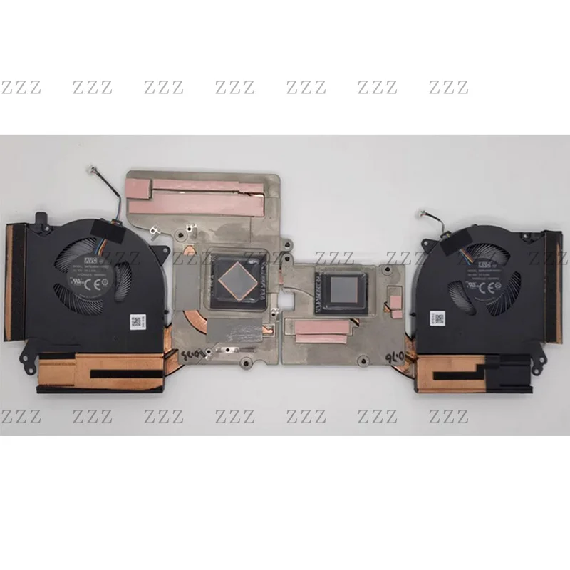 ZZ For Lenovo Legion 5-15ACH6A R7000P 2021 CPU GPU Cooling Heatsink Fan 5H40S20383