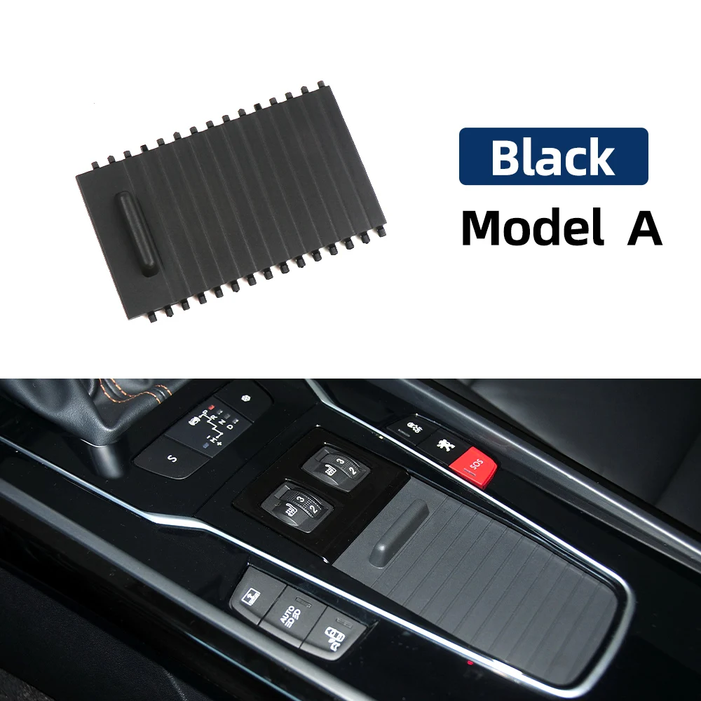 

For Dongfeng Peugeot 508 2011-2018 98086959ZE Car Center Console Shutters Cup Holder Cover Slide Roller Blind Storage Box Cover