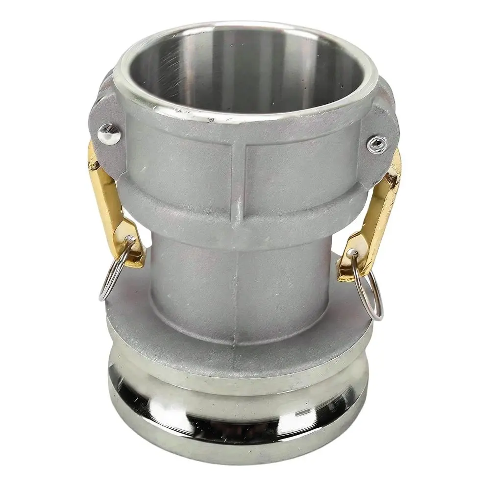 3 Inch Female Camlock Fitting 4 Inch Male Aluminum Alloy Hose Coupling Silver Color Cam And Groove Fitting Pipe Connection