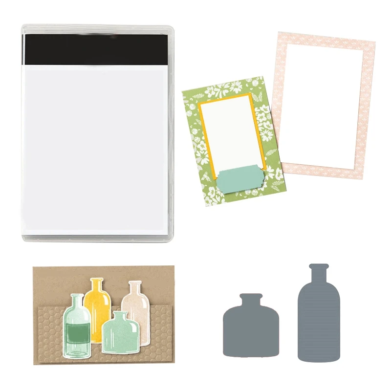 DIY Album Manual Card Transparent Stamp Card Making Mold Making Supplies Bottles