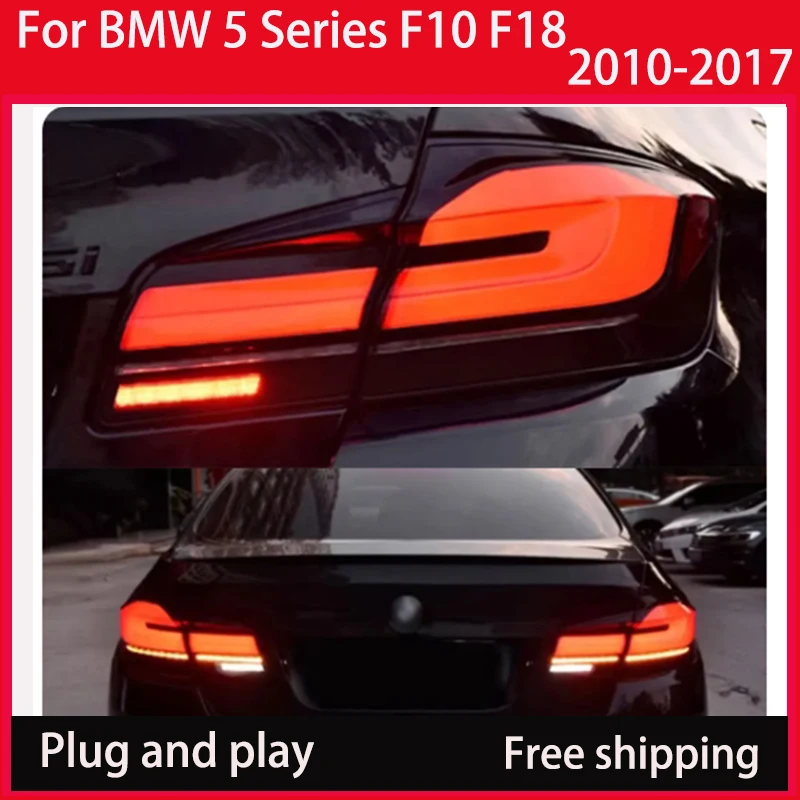 for BMW 5 Series 2010-2017 F10 F18 LED taillight 520i 520d 530d 530i m5  Taillight assembly brake lightTurn signal auto parts