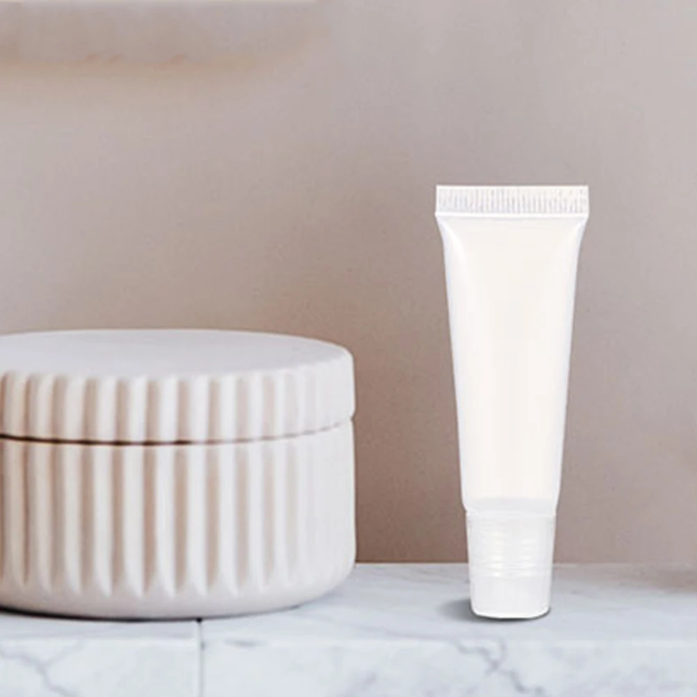 

26pcs Lip Gloss Tube Clear Empty Tubes Travel Refillable Containers Plastic Durable Reusable LeakProof Squeeze Storage