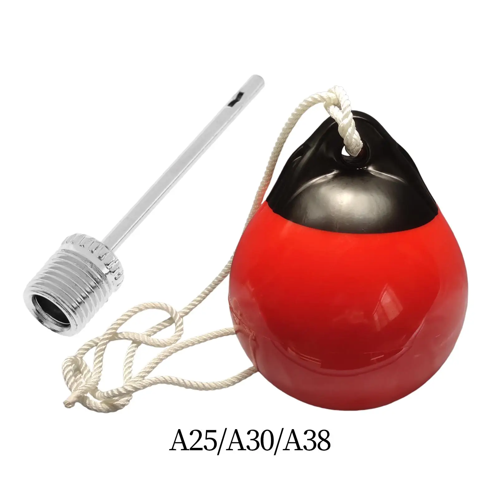 Boat Dock Ball Red Wear Resistance Shield Protection Round Anchor Buoy Marine Mooring Buoy for Floating Platform Sailboat