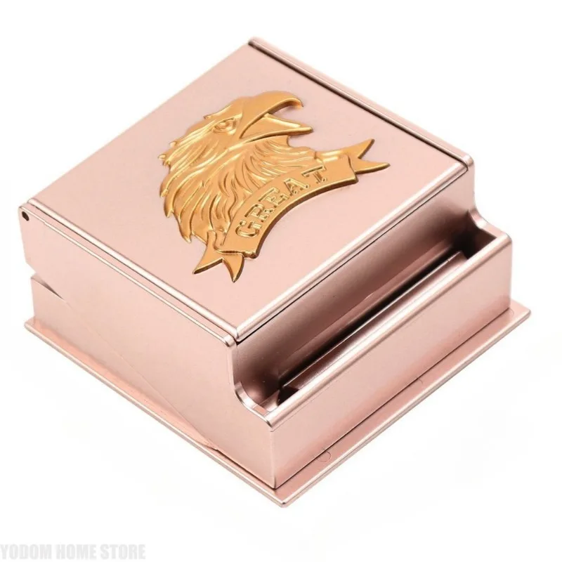 Automatic Pop Up Cigarette Box Holds 20 Cigarettes Durable Pressure Resistant Pocket Case