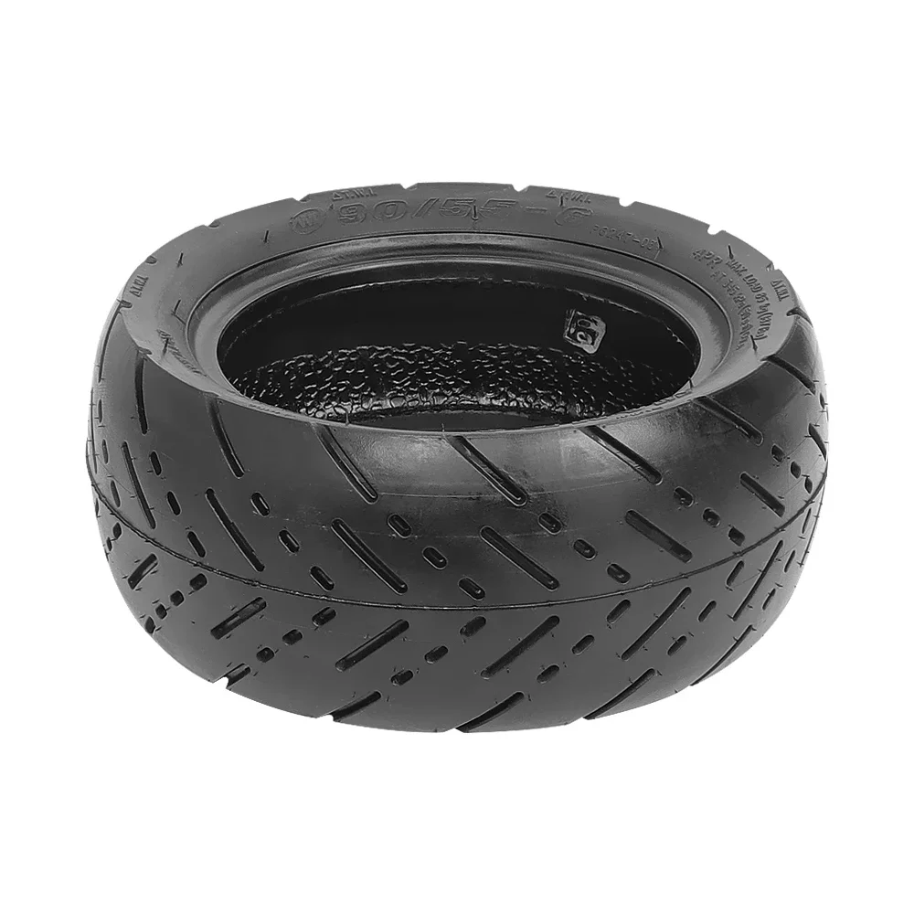 90/55-6 Tubeless Tire Rubber Tyre Widened Wear-Resistant Anti-Skid for Electric Scooter Thickened Off-road Tyre Wheel Accessorie