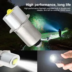 1 Stuk P13.5S Mag Licht Led Lamp Focus Zaklamp Vervanging Lamp Zaklamp Zaklamp Led Converter Wit/Warm Wit