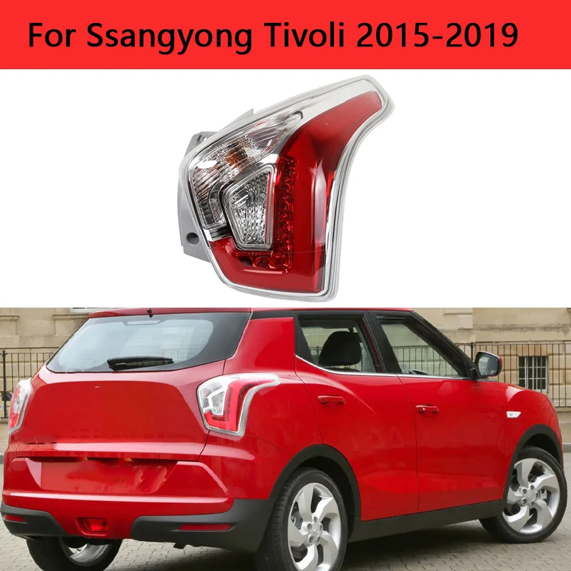 

Car Rear Tail Light Tail Lamp Turn Signal Light Taillights Assembly For Ssangyong Tivoli 2015-2019 LED 8360135000 8360235000