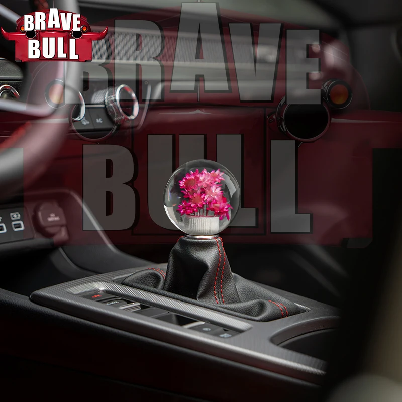 

Automobile modification manual gearshift knob resin ball-shaped shift lever gearshift control lever