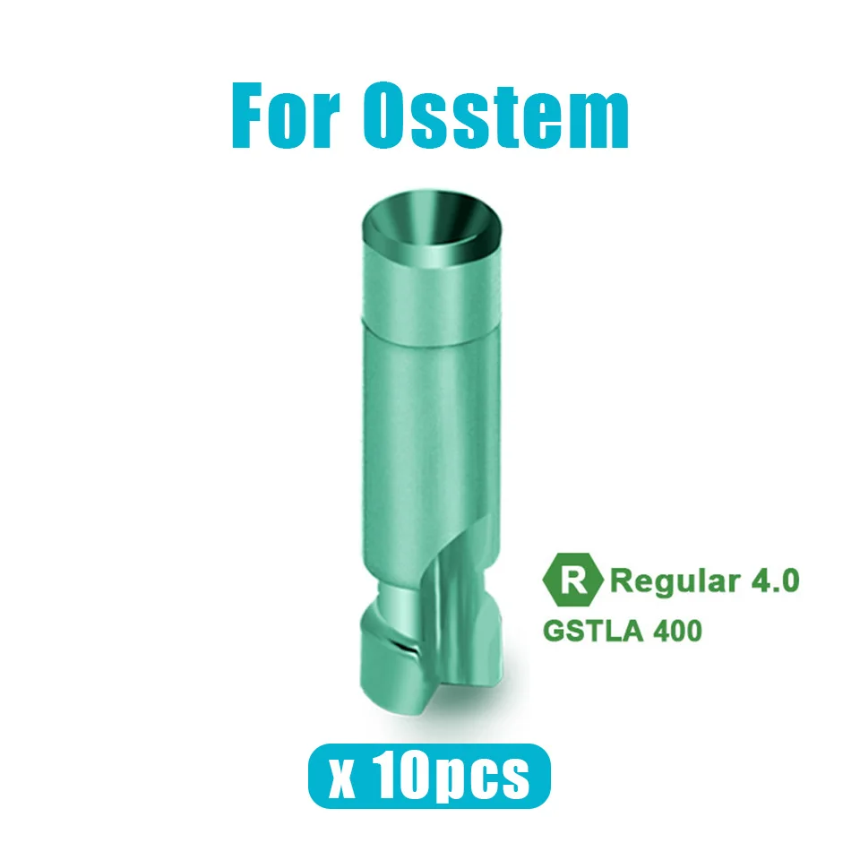 10Pcs Dental Implant Gypsum Analog Lab Model Replica Repair Tools for Osstem Dentium Megagen NeoBiotech Adin Nobel Components