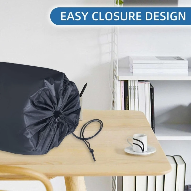 Large Rug Storage Bag Dustproof Drawstring Space Savers Bags Rolled Carpet Storage Pouches for Household Floor Coverings KXRE