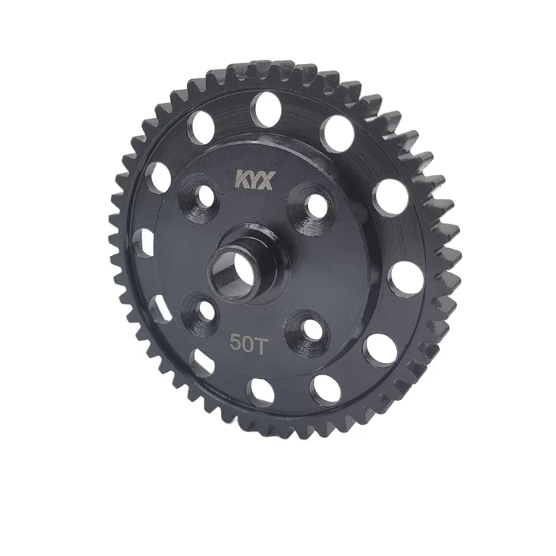 KYX Racing Hard Steel Heavy Duty 50T Spur Gear Upgrades Parts for RC Crawler ARRMA 1/7 FIRETEAM MOJAVE 1/8 KRATON OUTCAST