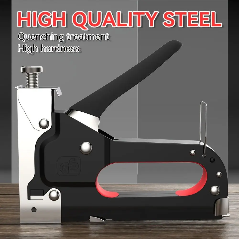 Manual Nailing Gun, Light duty Home Use DIY Nailing Gun Air Nail Woodworking Special Direct Staple Book Carpentry Tools