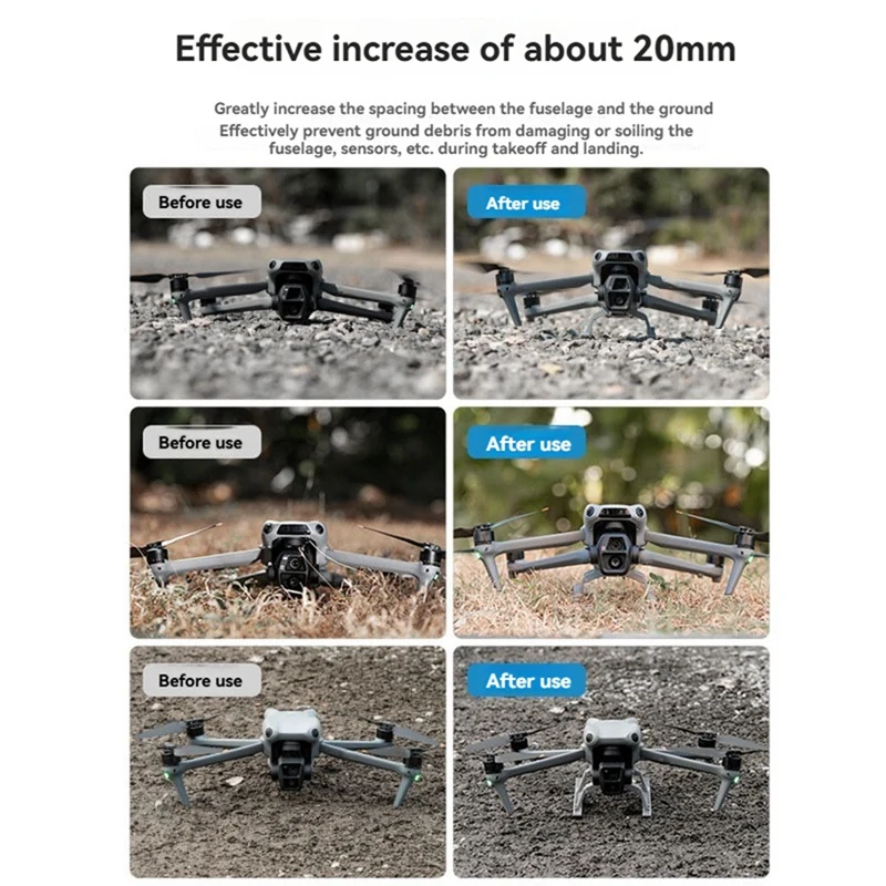 Шасси для дрона DJI AIR 3S AIR 3, складные ножки, удлинитель высоты, увеличивающий кронштейн, аксессуары для дронов
