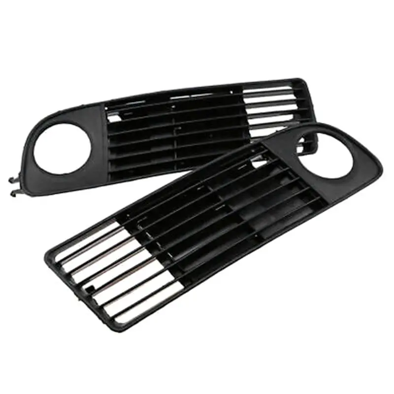 SEWS-Automobile Front Bumper Fog Lamp Grille Fog Lamp Frame Cover For A6 C5 1998-2001 Spare Parts 4B0807682S 4B0807681S