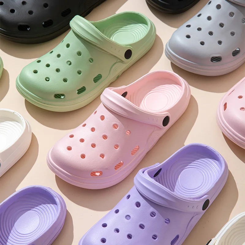 

Dongdong обувь женские новые модные летние нескользящие сандалии на толстой подошве модные рабочие пляжные скользкие сандалии Baotou