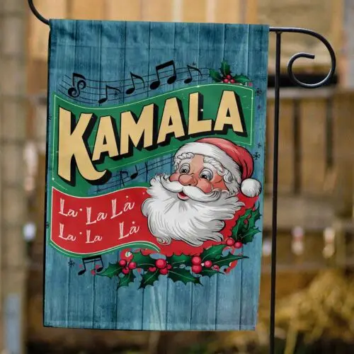 Christmas Kamala Harris Santa Flag  2024 Election Christmas Flag  1St Female Pre