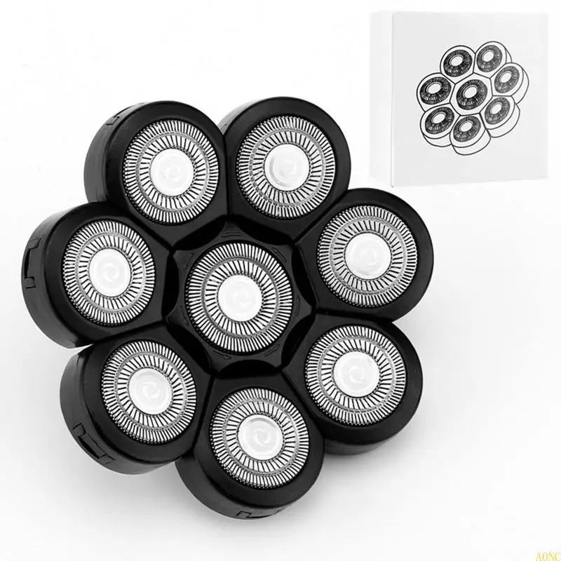 ماكينة تشذيب الشعر A0NC بشفرة مزدوجة الحلقة 5/6/7/8 رؤوس كهربائية لحلاقة الحلاقة fo