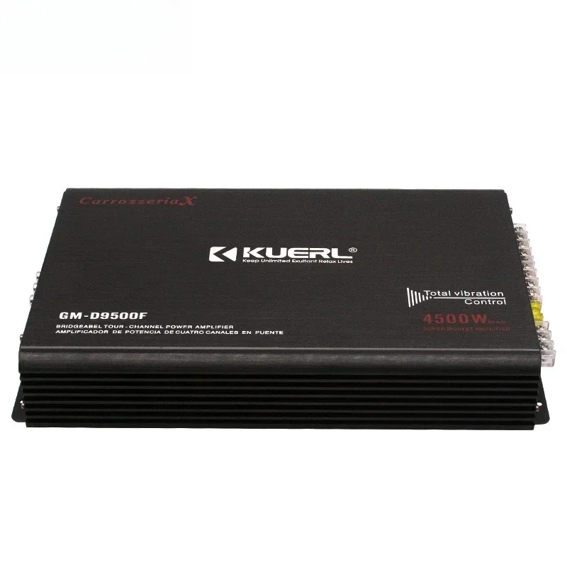 Durable Class AB High-power 4 * 80W Four-channel Car Audio Modified Power Amplifier Four-way Car Power Amplifier