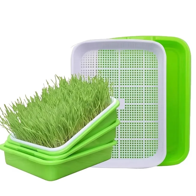 Germination Tray Seed Germination Tray Seedling Tray Wheatgrass Seed Planting Soilless Cultivation Planting Pot