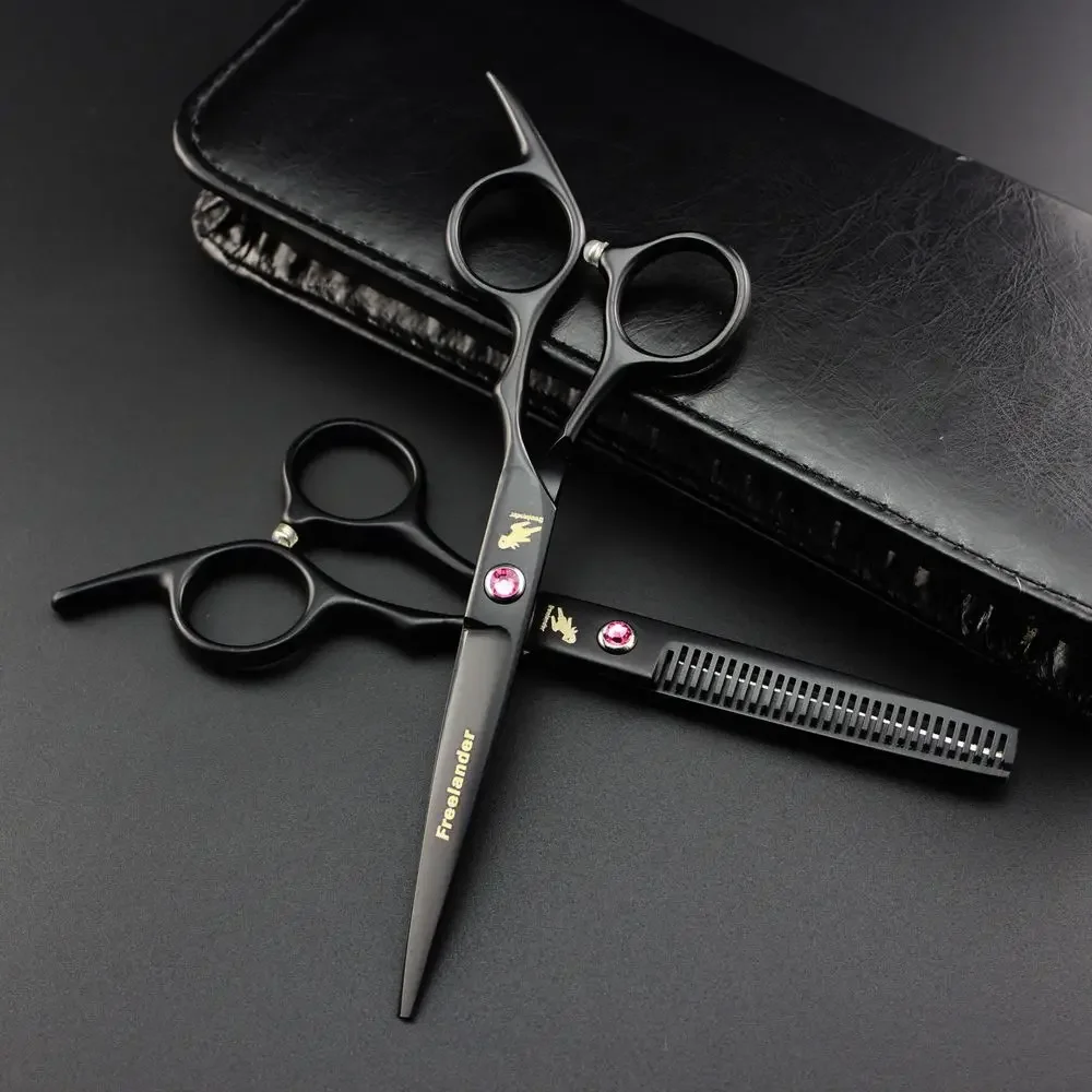 

6-дюймовые парикмахерские ножницы 440C, профессиональные парикмахерские ножницы, филировочные ножницы, ножницы для волос