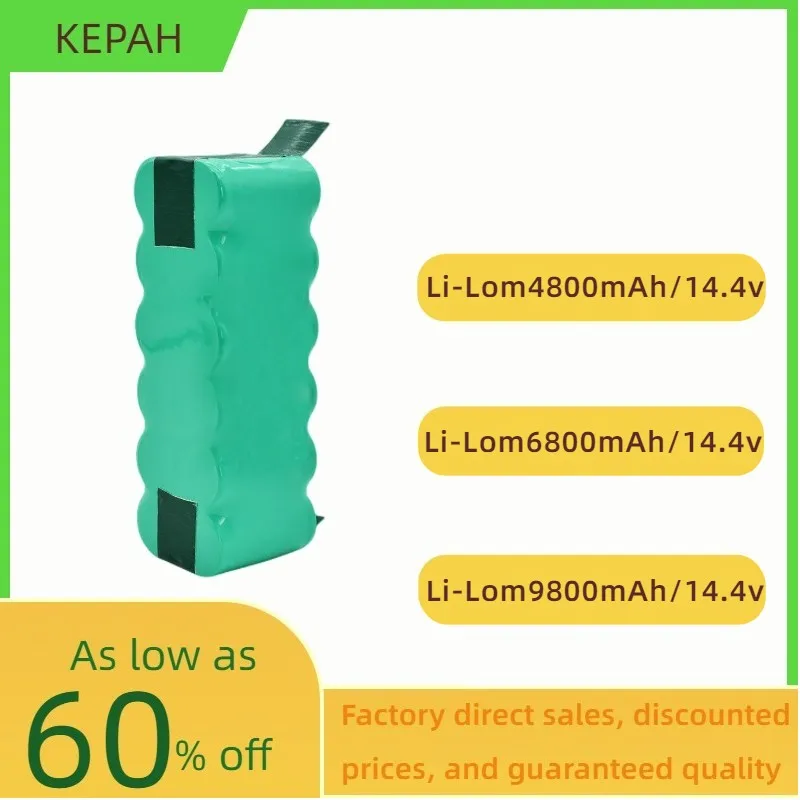 

14,4 V kt504 t322 T321 T320 t325/X500 x580/ecovacs mirror cr120/X500 x580 подметальная фотокамера/4800mAh ~ 9800mAh