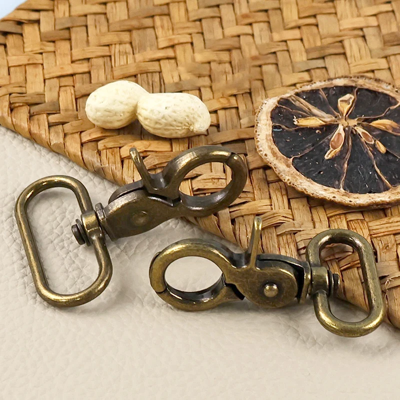 

10/20/30Pcs 10/13mm Bronze Metal Carabiner Lobster Clasp Dog Collar Snap Hook Bag Swivel Trriger Clip Buckle Keychain Accessory