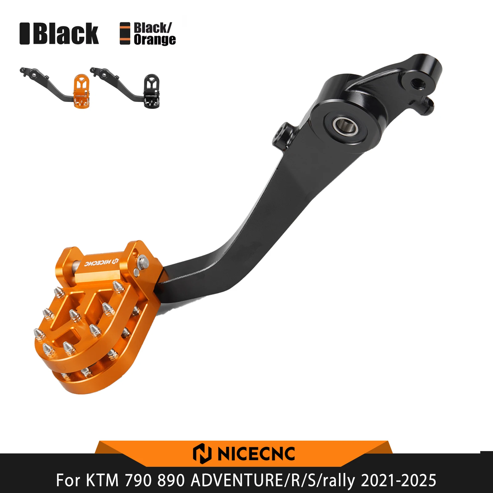 

For KTM 21-25 790 890 Adventure/R/S/Rally 890 SMT Adjustable Rear Brake Pedal Lever For Husqvarna 901 NORDEN 901/901 EXPEDITION