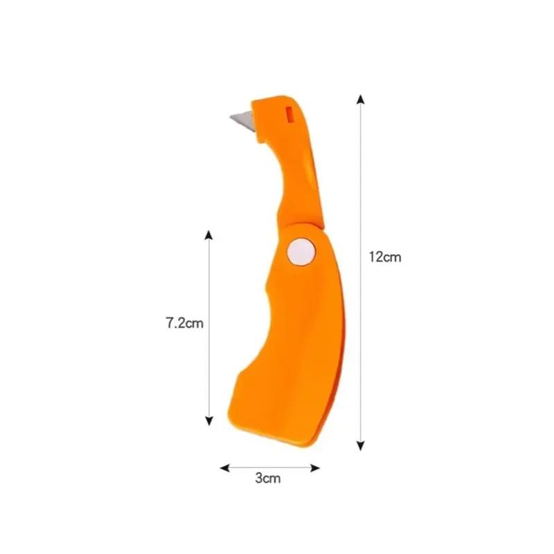 1/5/10pcs Orange Lemon Peeler Creative Cutter, Orange Peeler Tool With Folding Handle, Fruit Peeler, Vegetable Fruit Tools