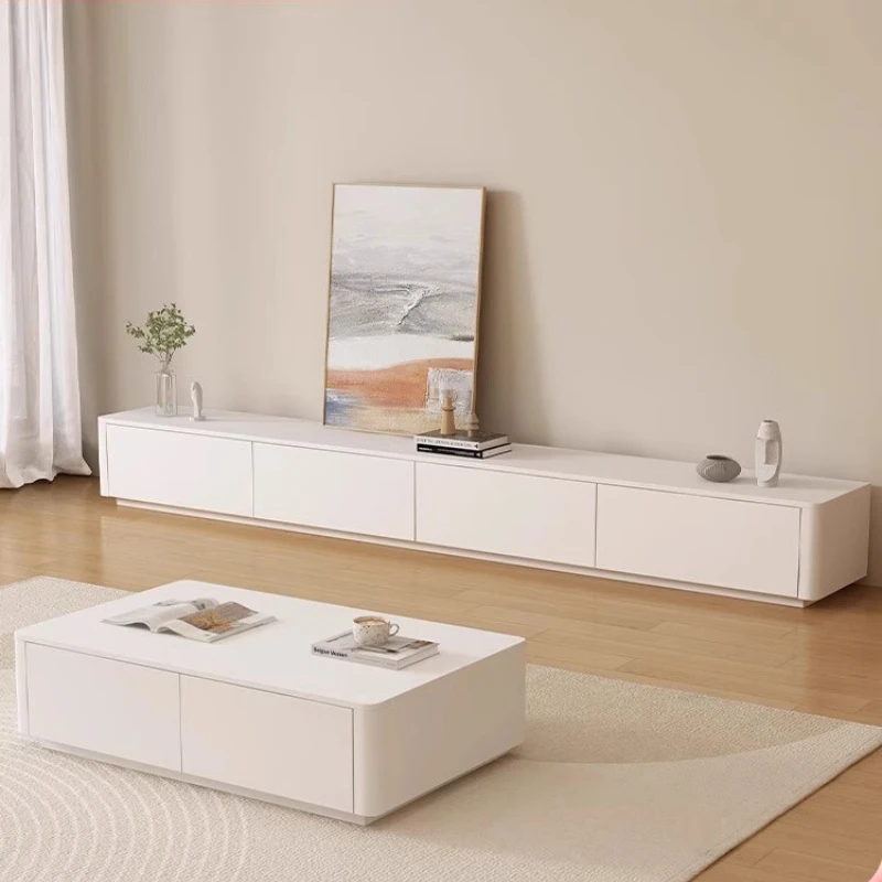 

Modern Cream Tv Stands Minimalist Unique Organizer Creativity Tv Stands Design Storage Suporte Para Tv Entrance Hall Furniture