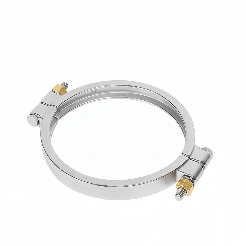 6.5inch FerruleOD183mm Sanitary High-pressure Clamp Middle Type Ferrule Flange For Homebrewing Distillation 800g SS304