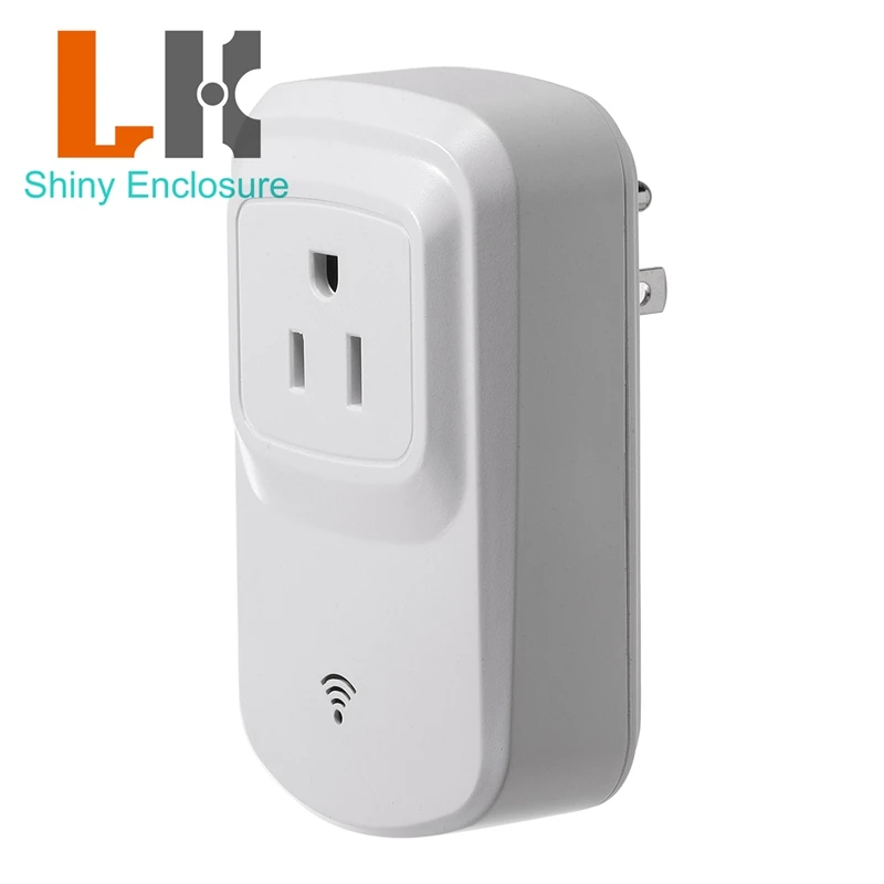 100x60x35mm New US-standard Smart Plug Casing Electronic Instrument Enclosure Abs Custom case Abs Plastic Junction Box